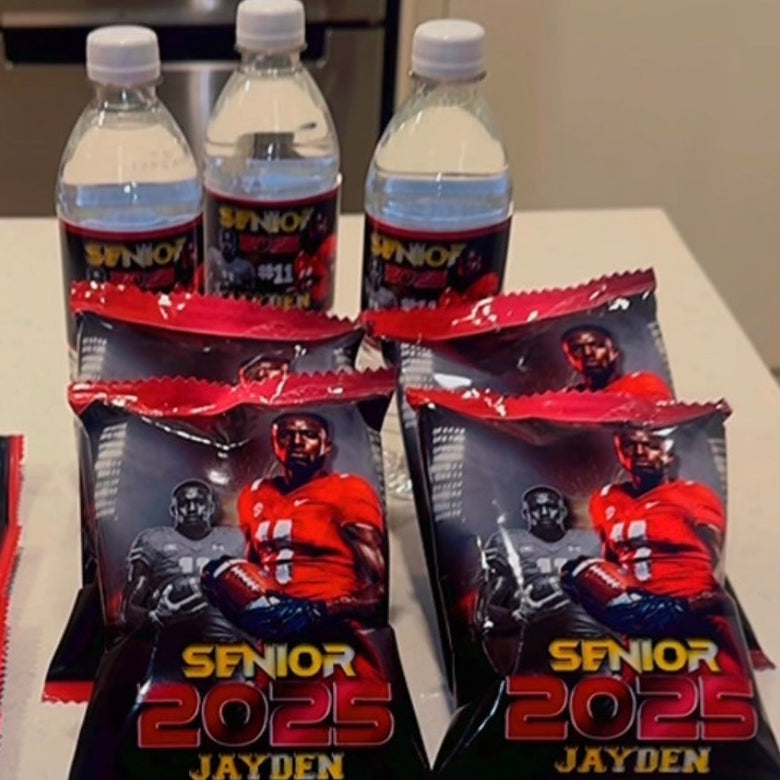 Custom party favors snacks