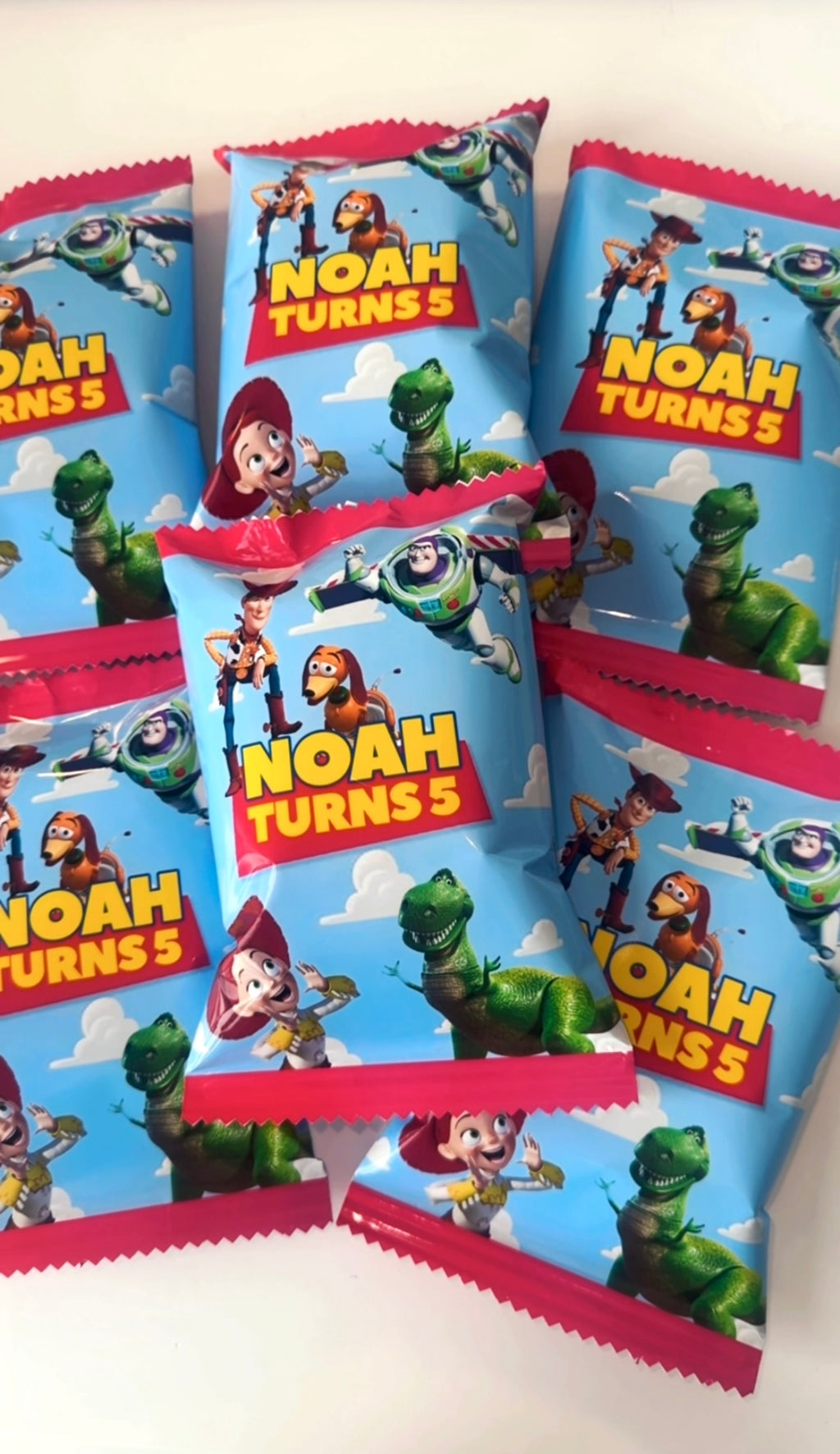 Custom party favors snacks