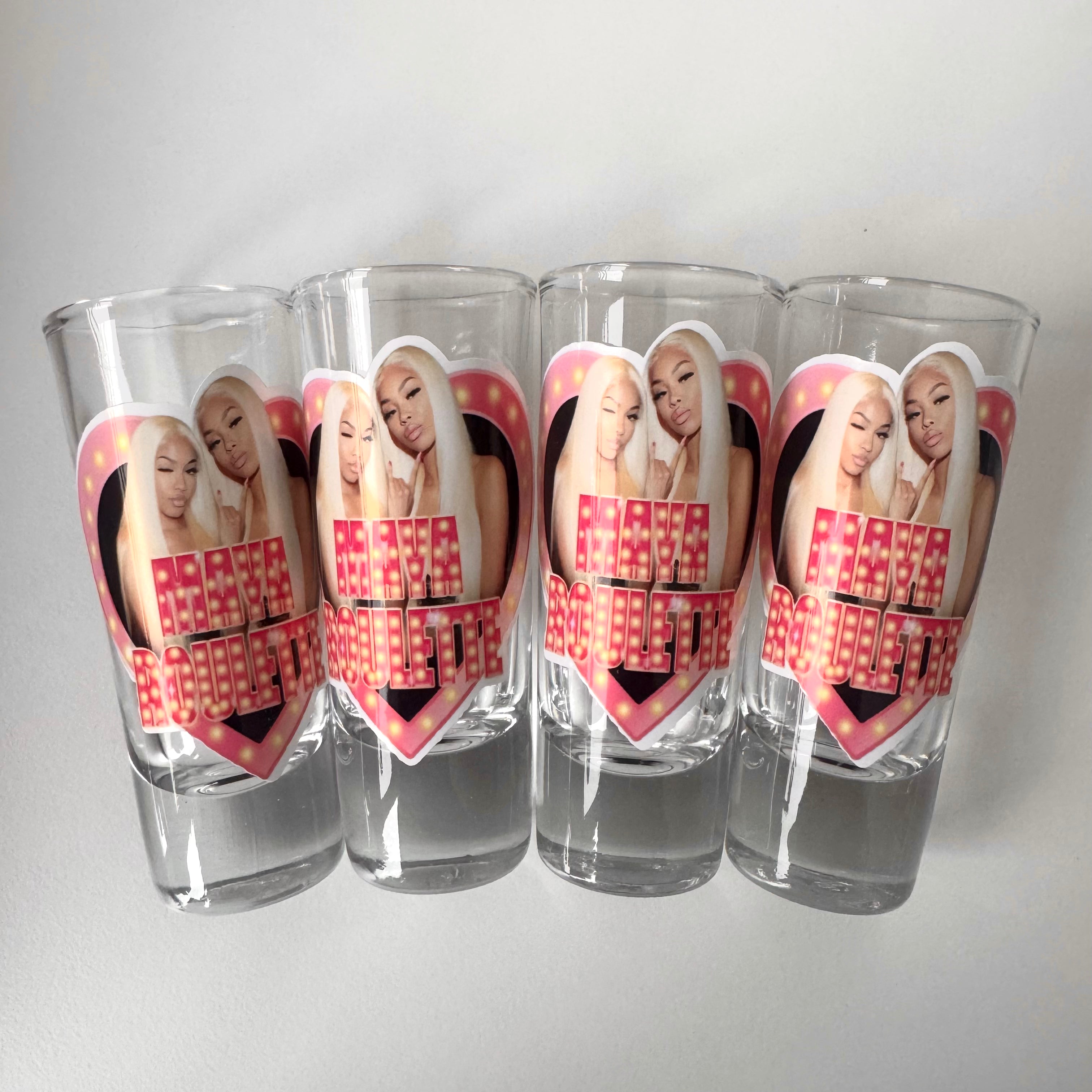 Custom shot glasses