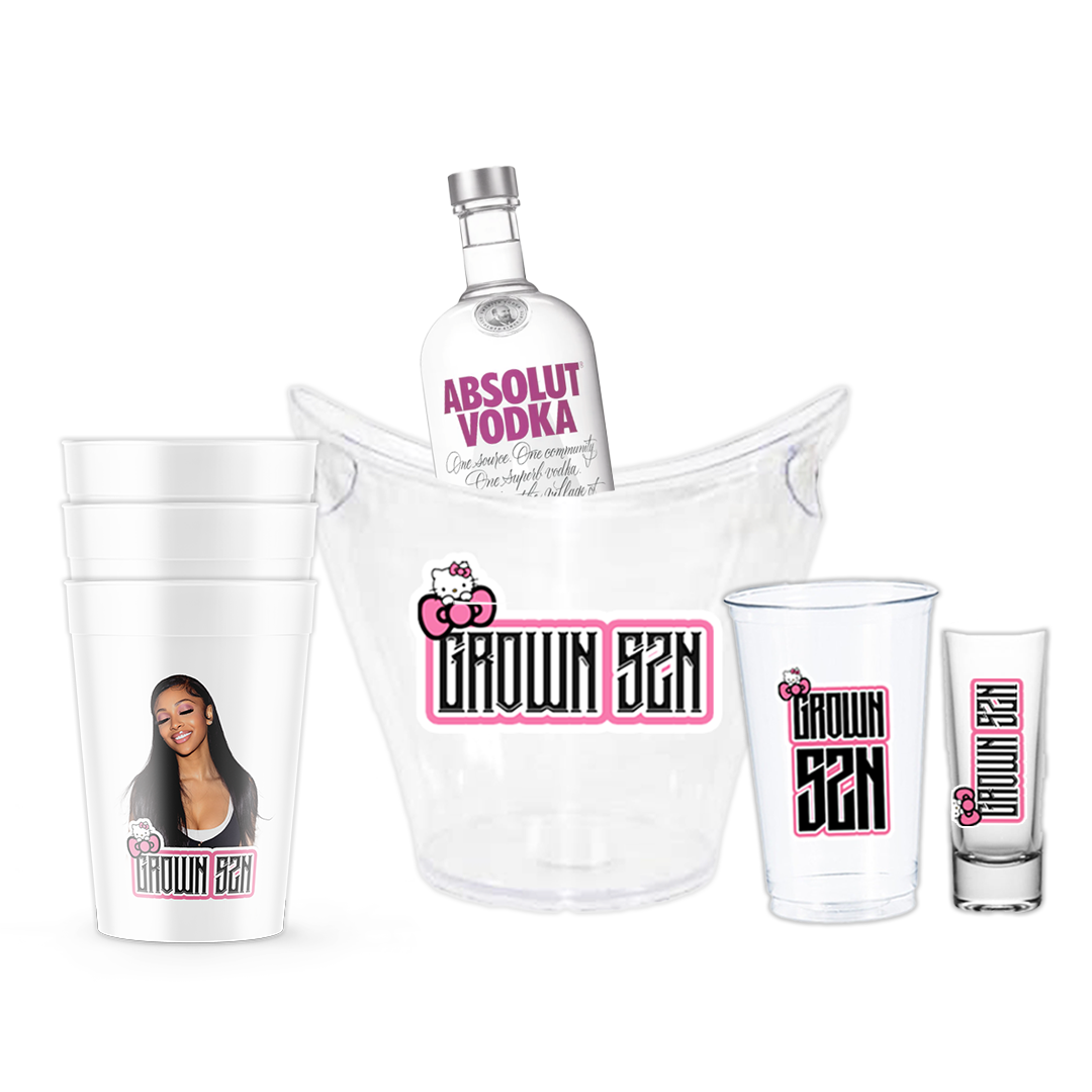 Golden wave package (Bucket & cups)